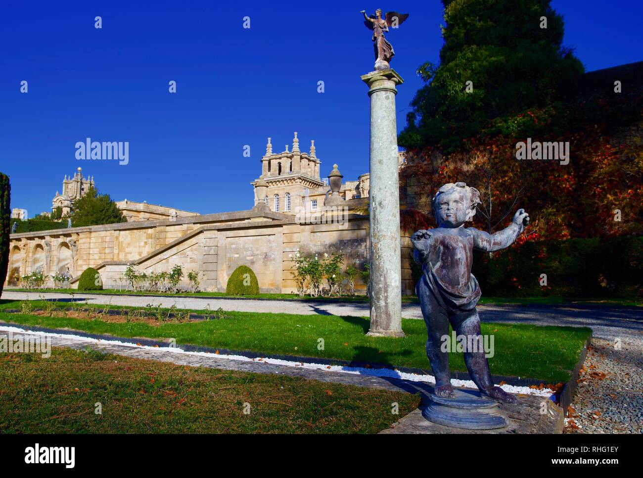 Blenheim Palace, Oxfordshire, England Stock Photo Alamy