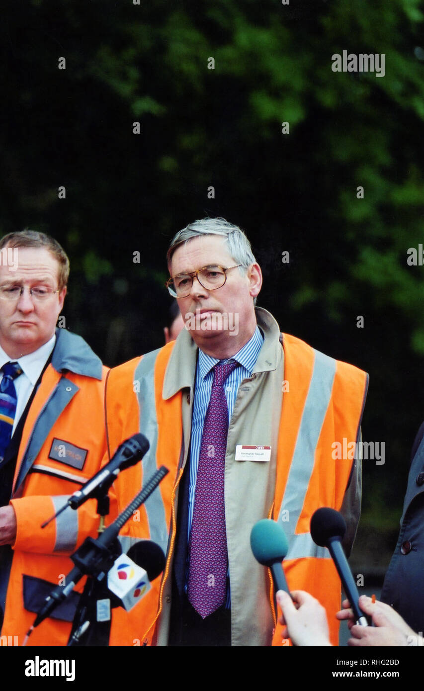 Hatfield Train Crash Stock Photo Alamy