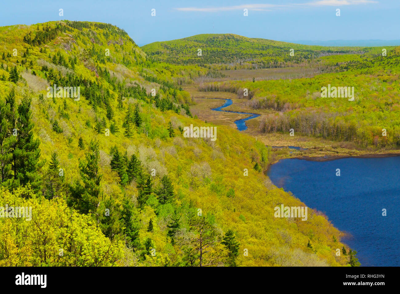 Escarpment Trail, Lake of the Clouds, Porcupine Mountains Wilderness