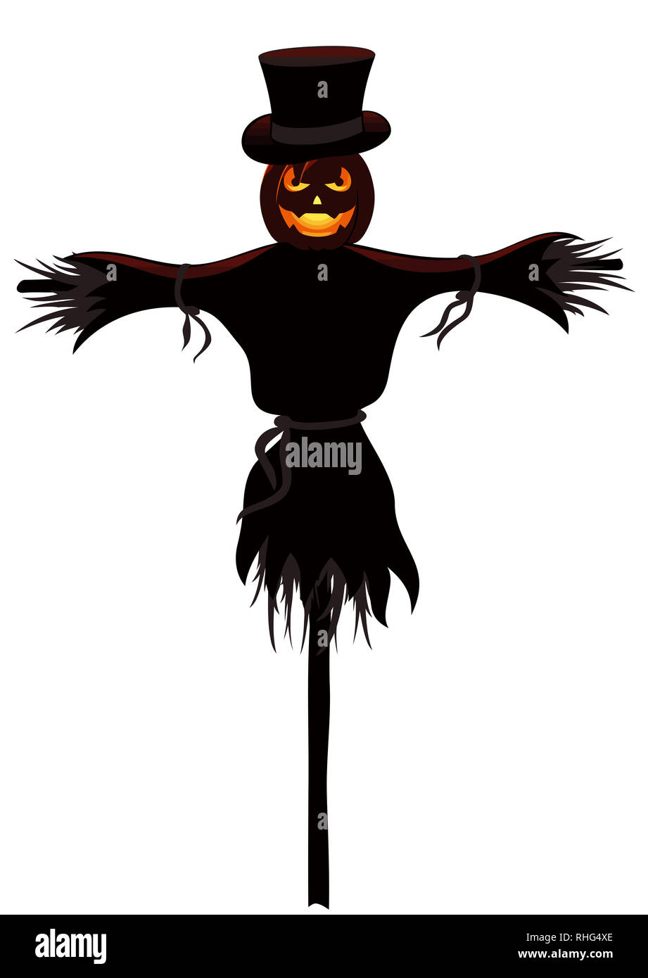 Jack o lantern scarecrow hi-res stock photography and images - Alamy