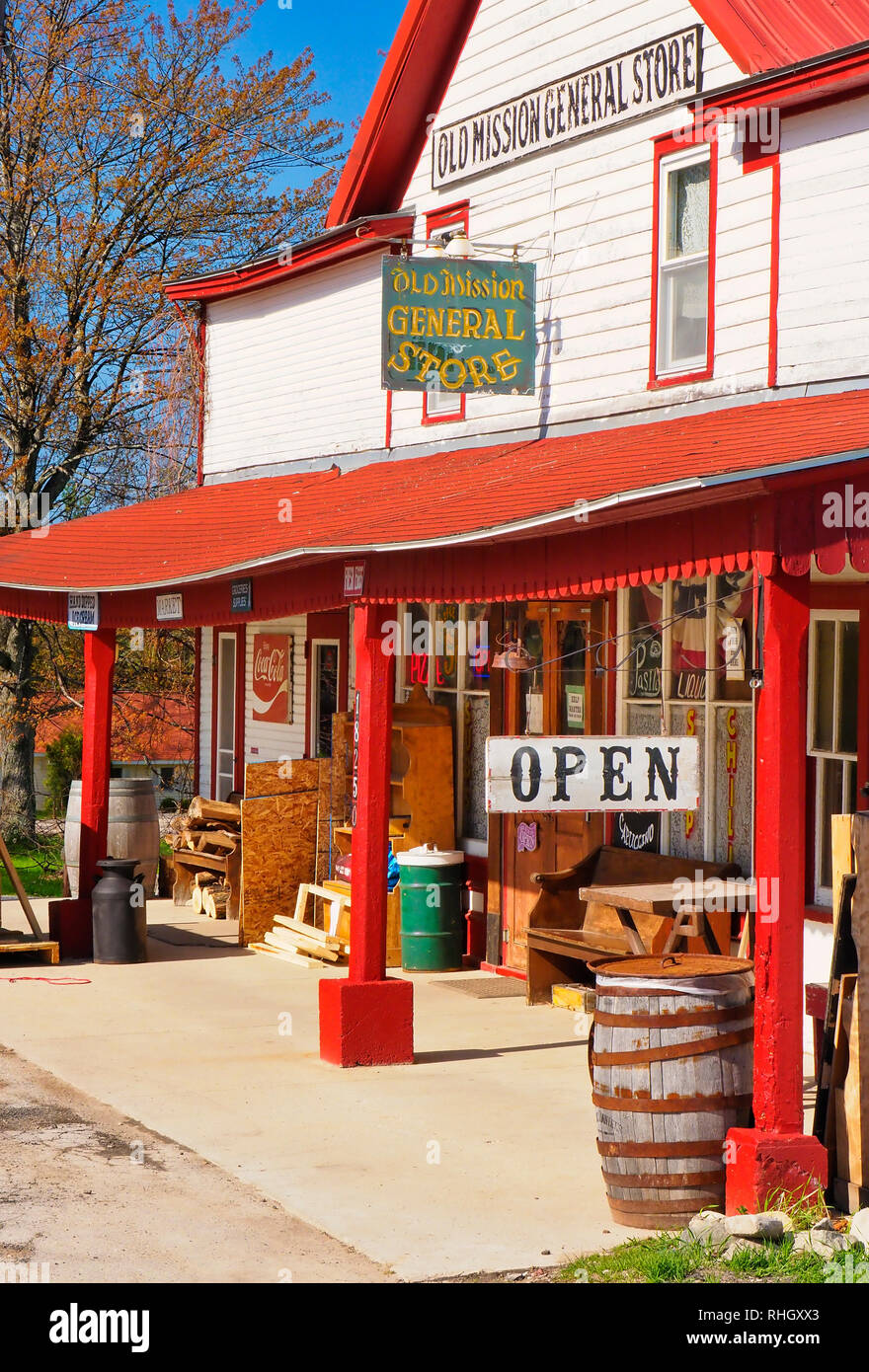 Old Mission General Store, Old Mission Peninsula, Old Mission, Michigan