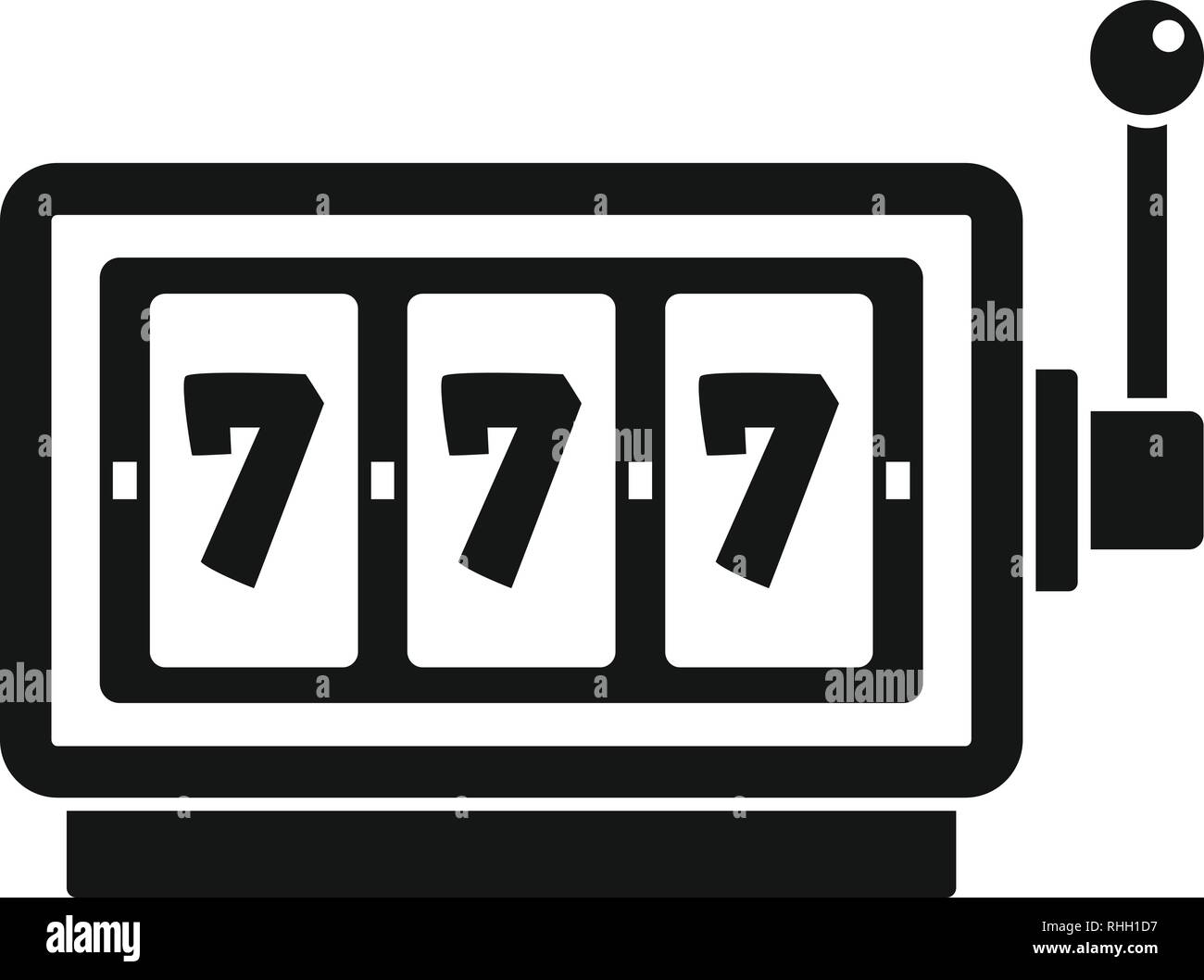 Slot Fruit Machine Black Outline Icon. Gambling Lottery Money Game Flat  Symbol. Casino Lucky Jackpot 777 in Las Vegas Line Pictogram. Gamble Slot  Machine Sign.Isolated Vector Illustration. 10570464 Vector Art at Vecteezy