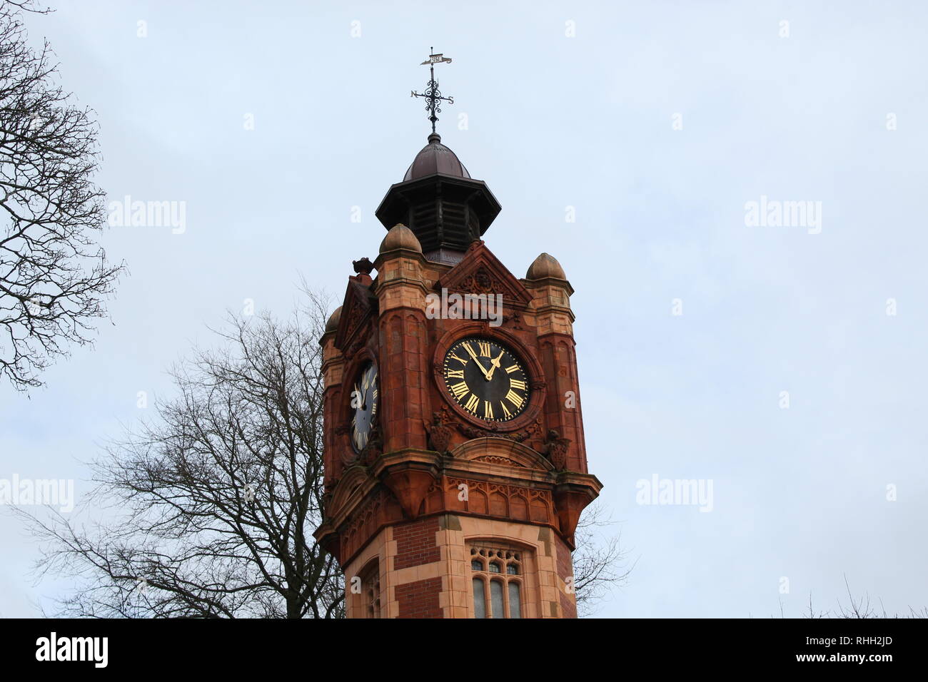 Preston park clock tower, Brighton UK Stock Photo Alamy