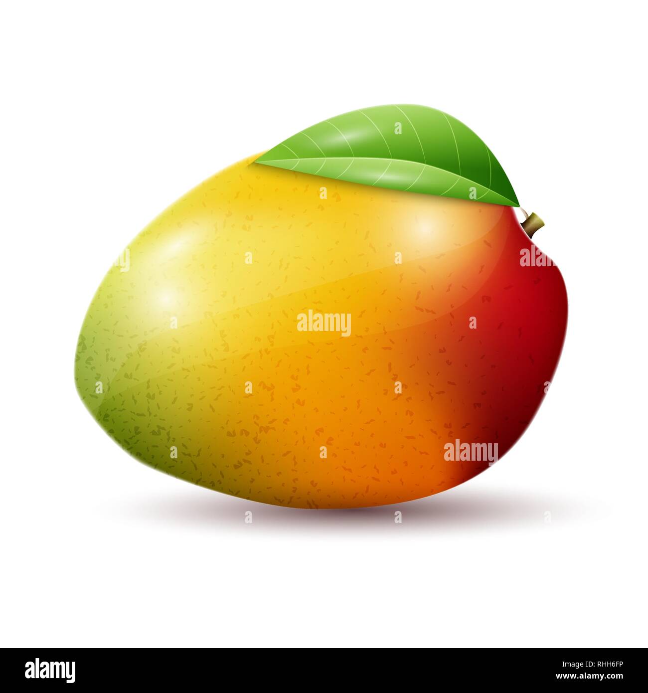 Mango icon in flat style. Isolated object. Mango logo. Vector ...