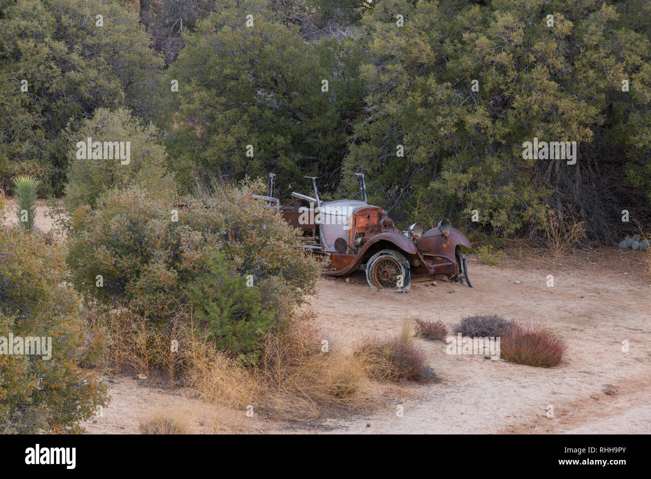 Abandoned car park desert hi-res stock photography and images - Alamy