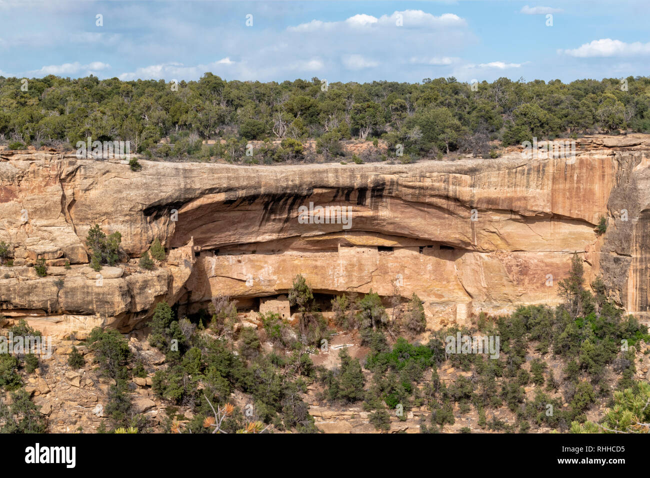 Mesa Verde cliff dwelling Stock Photo Alamy