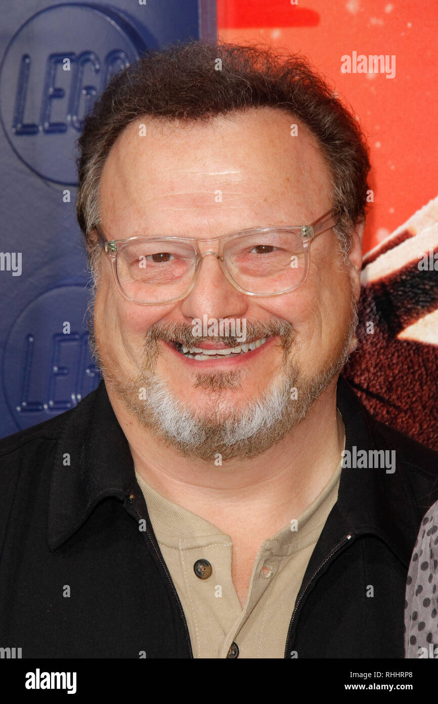 California, USA. 2nd Feb 2019. Wayne Knight at Warner Bros.' 'The Lego Movie 2: The Second Part' Premiere held at the Regency Village Theatre in Westwood, CA, February 2, 2019. Photo Credit: Joseph Martinez / PictureLux Credit: PictureLux / The Hollywood Archive/Alamy Live News Stock Photo