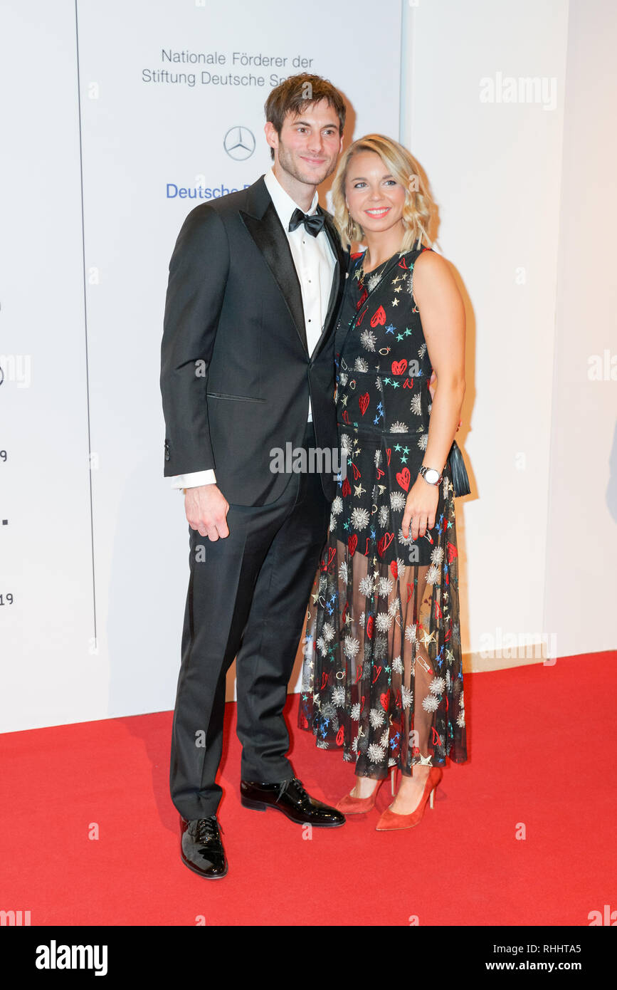 Wiesbaden, Germany. 2nd Feb 2019.Uwe Gensheimer at Ball des Sports 2019