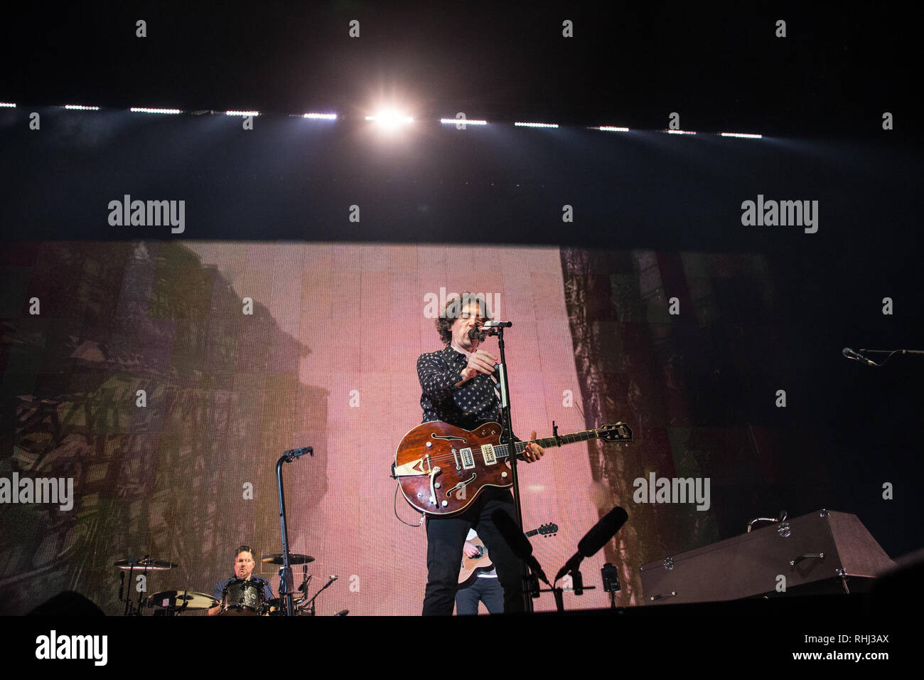January 30, 2019 British poprock band Snow Patrol perform at the