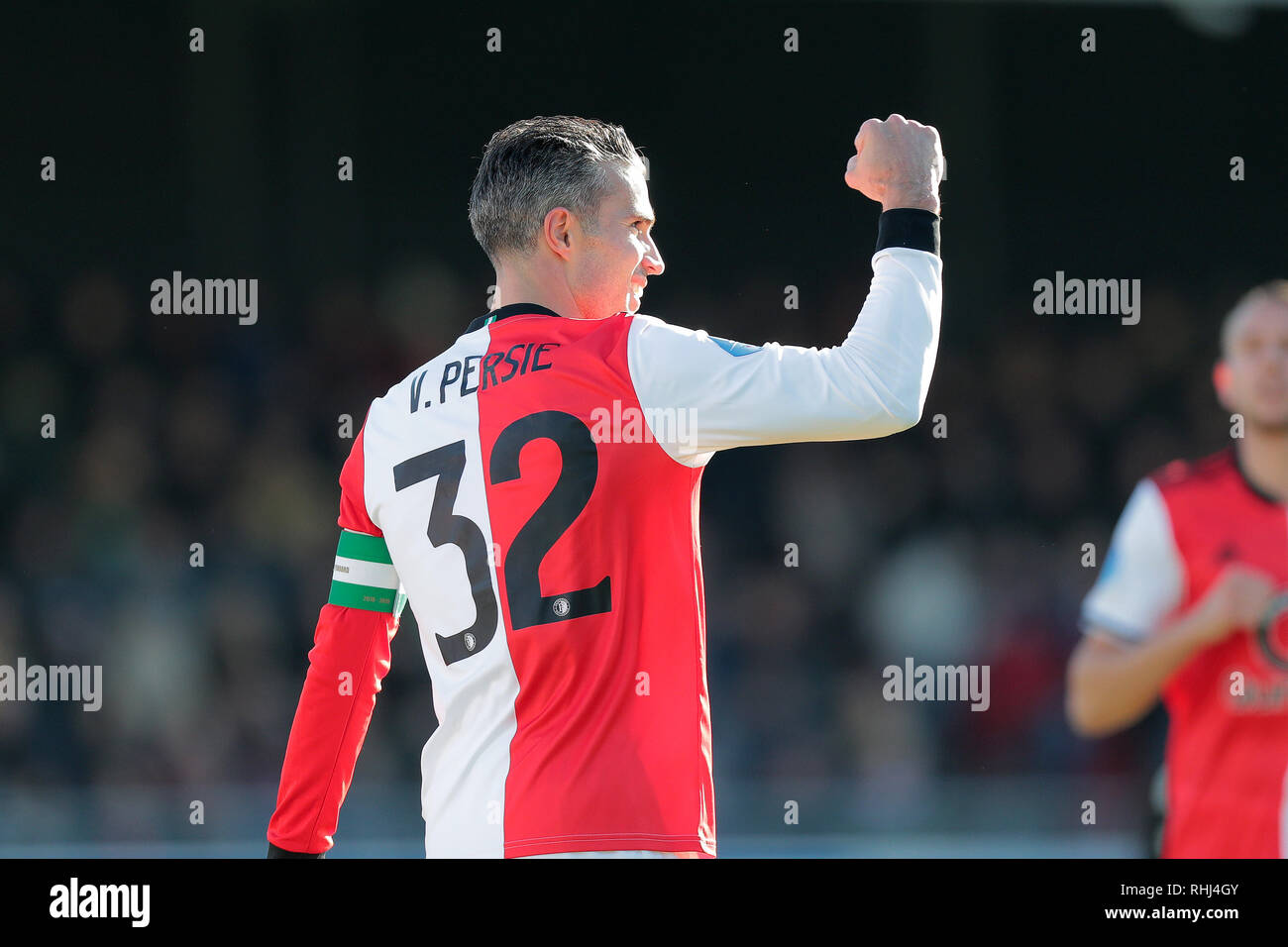 Van persie celebrating hi-res stock photography and images - Alamy