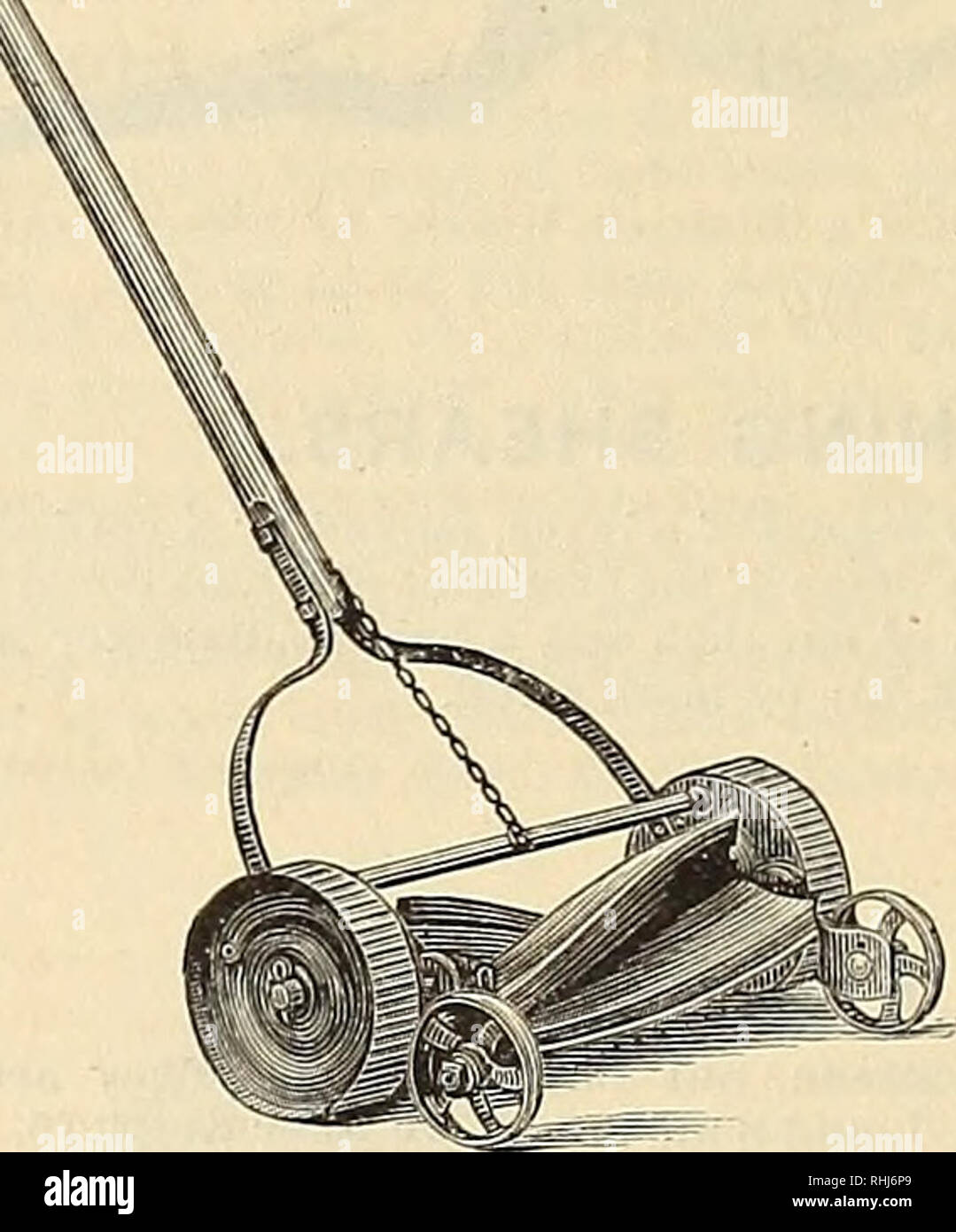 Improved lawn mower hi res stock photography and images Page 2