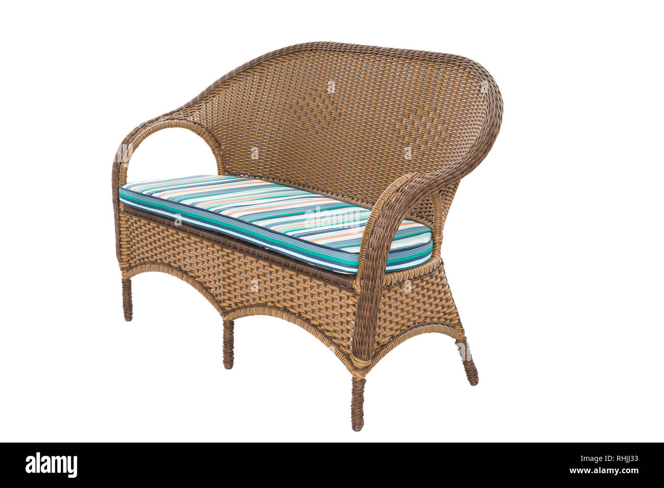 Garden Furniture isolated on white background Stock Photo Alamy