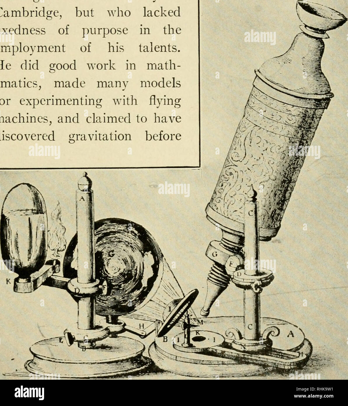 1665 microscope hi-res stock photography and images - Alamy