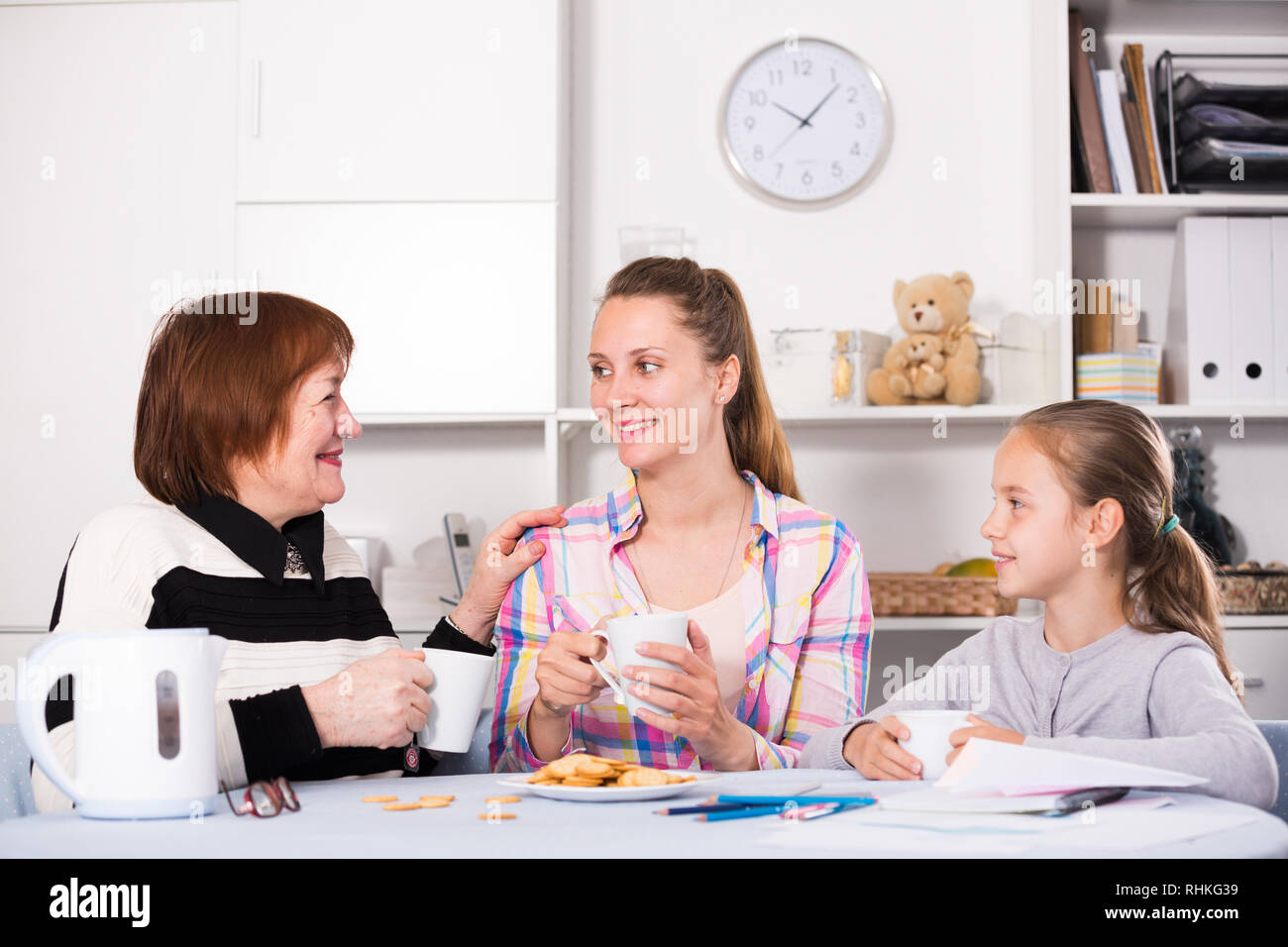 Three girls at different ages hi-res stock photography and images - Alamy