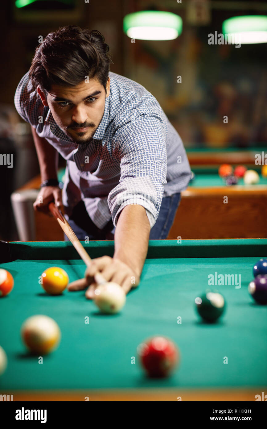 Playing snooker 2024