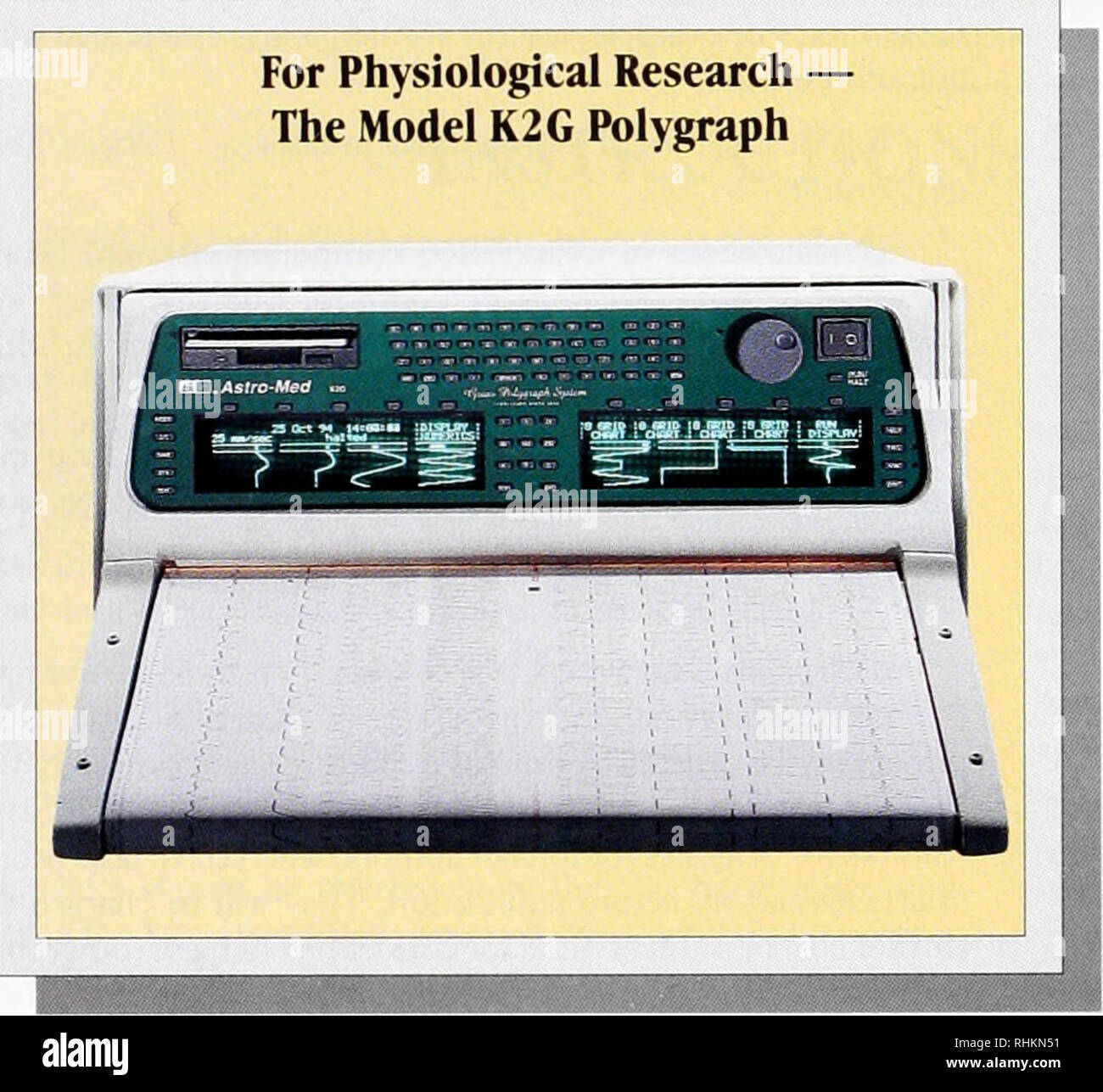 First Polygraph Machine