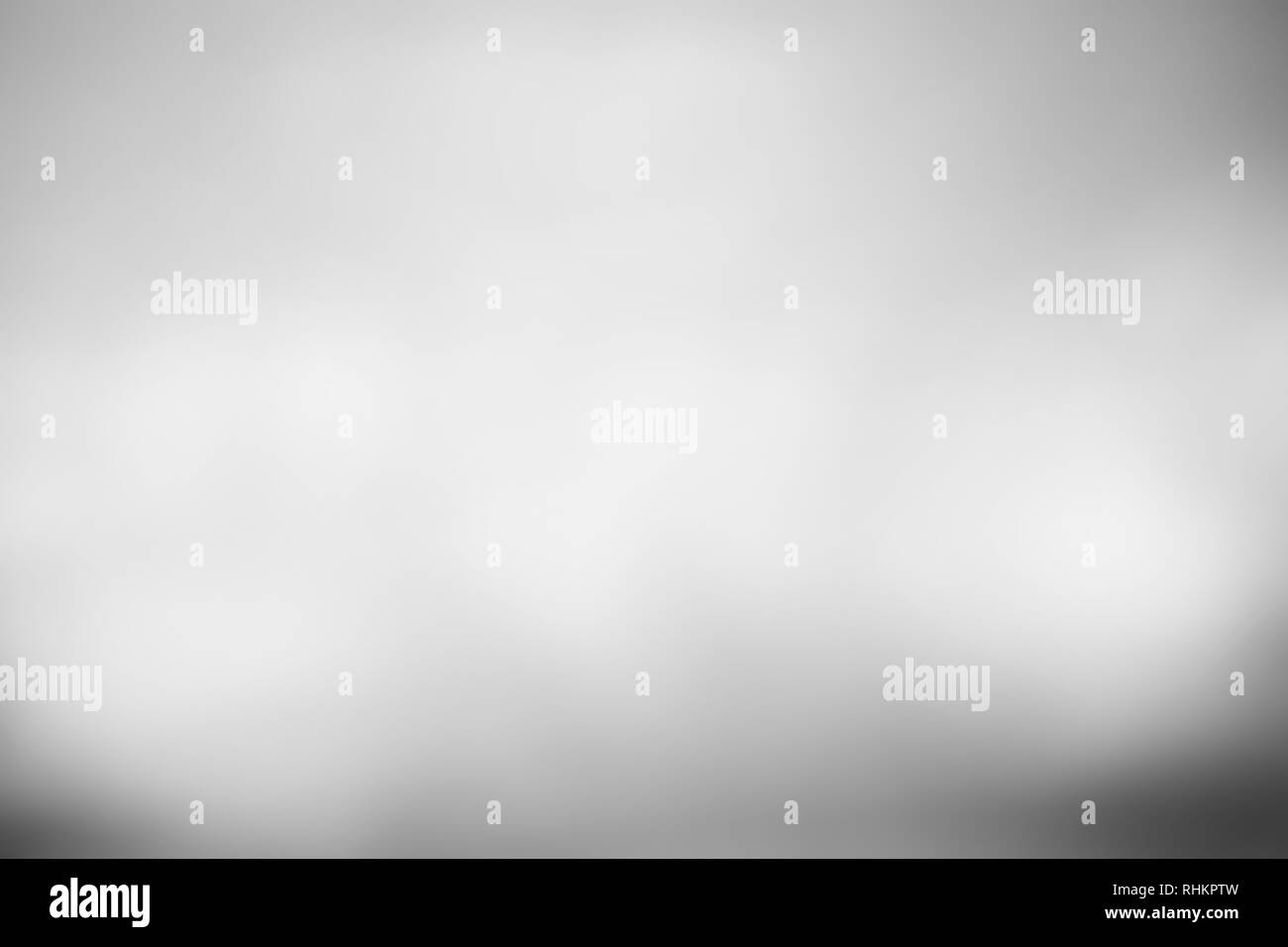 Abstract black and white gradients background for backdrop design, bokeh composition for , website, magazine or graphic for commercial campaign design Stock Photo