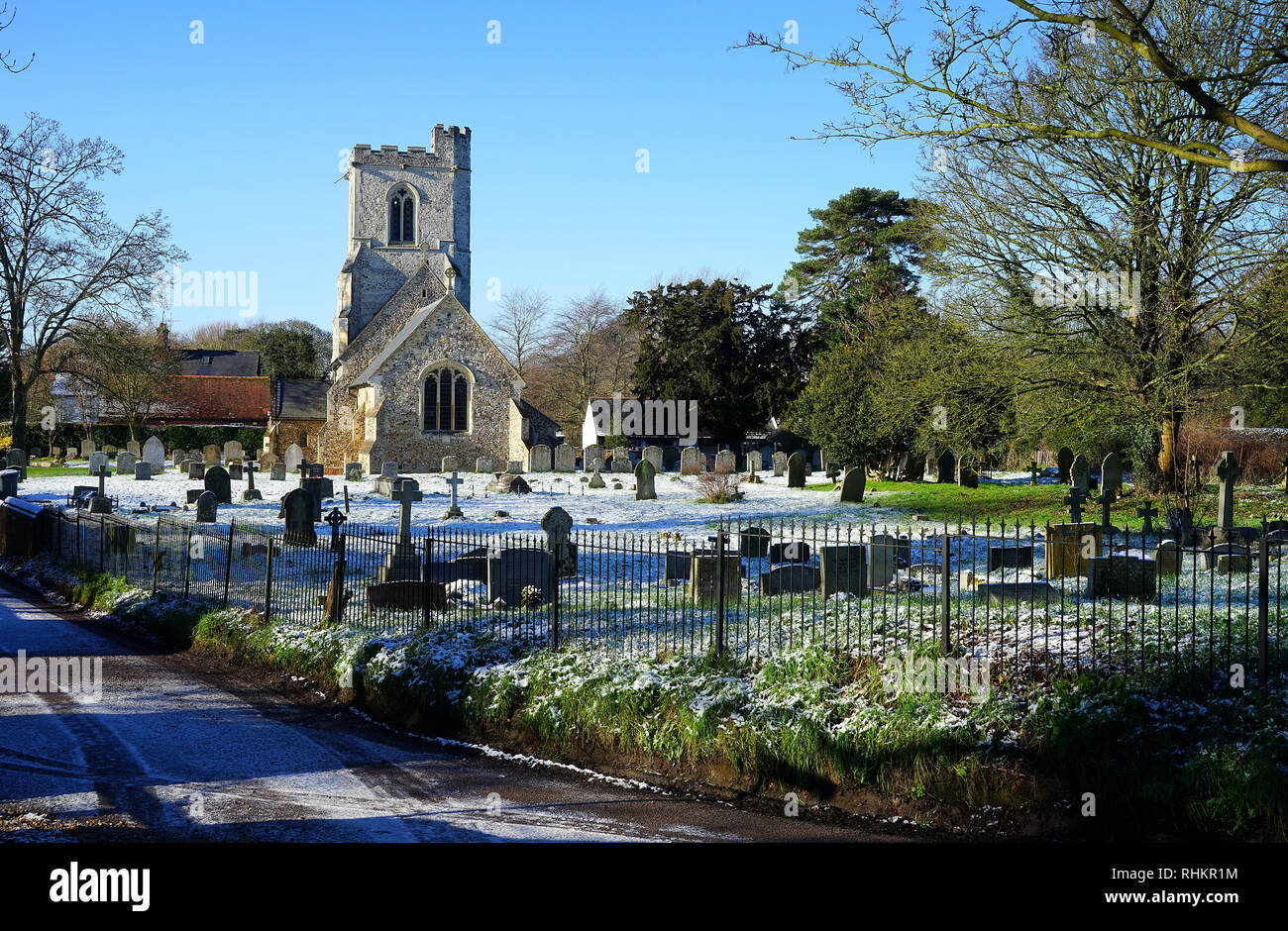 All saints parish church churchyard hires stock photography and images