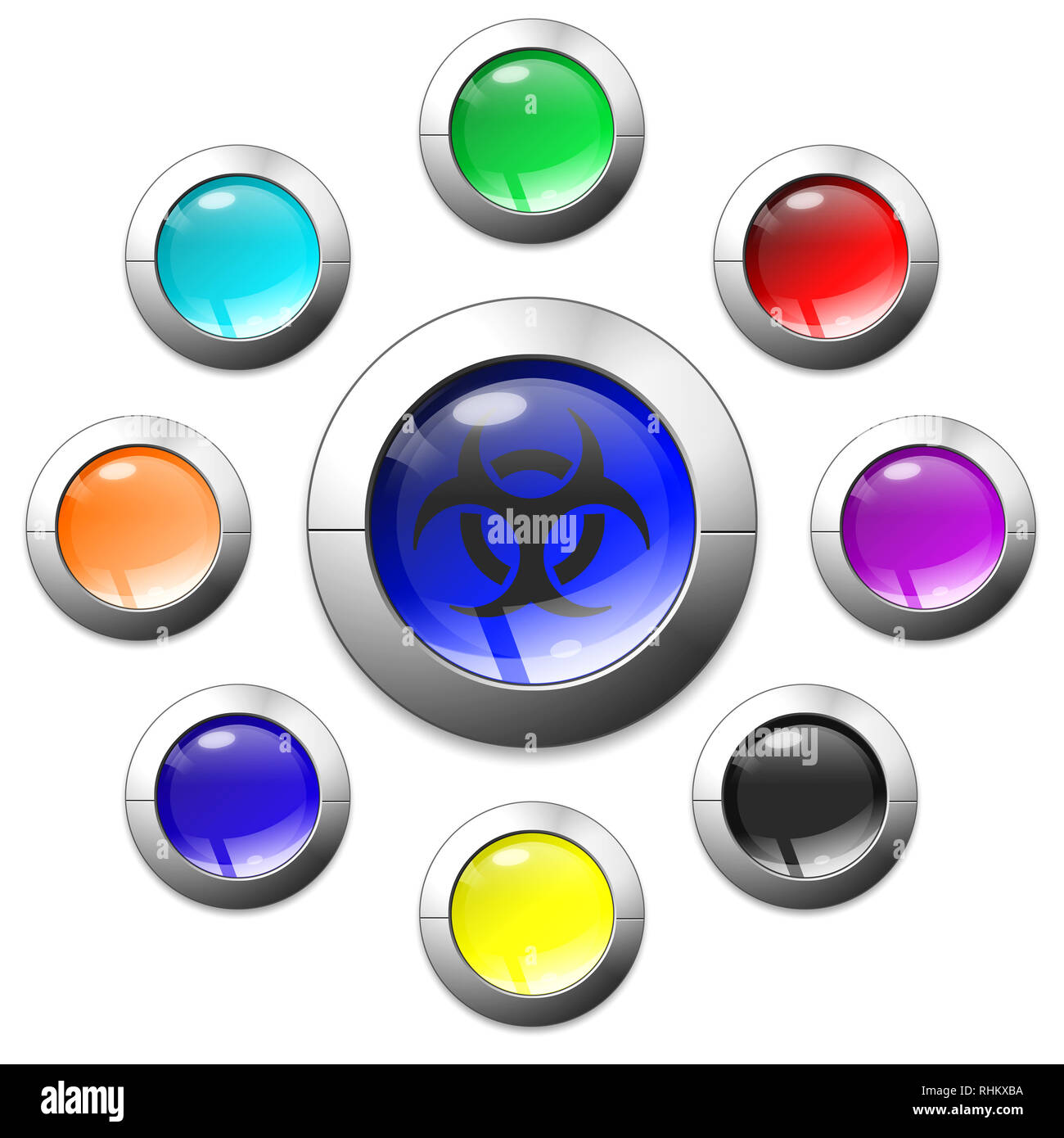 High resolution image symbol. 3d illustration over white backgrounds ...