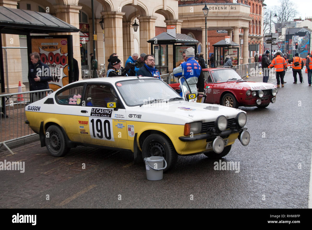 Monte-Carlo Rally 2019 Banbury Stock Photo