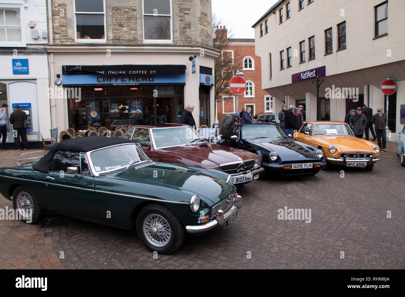 Monte-Carlo Rally 2019 Banbury Stock Photo