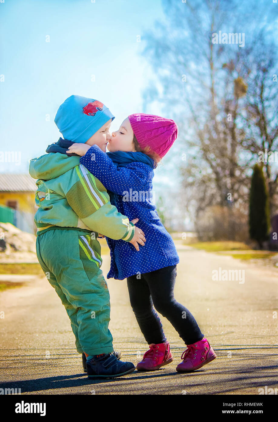 The Girl And The Boy Are Best Friends Selective Focus Stock Photo Alamy The Girl And The Boy Are Best Friends Selective Focus Stock Photo Alamy