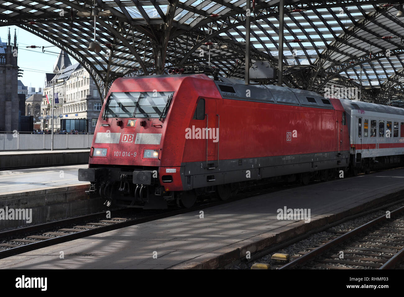 class 101;electric locomotive;cologne;germany Stock Photo