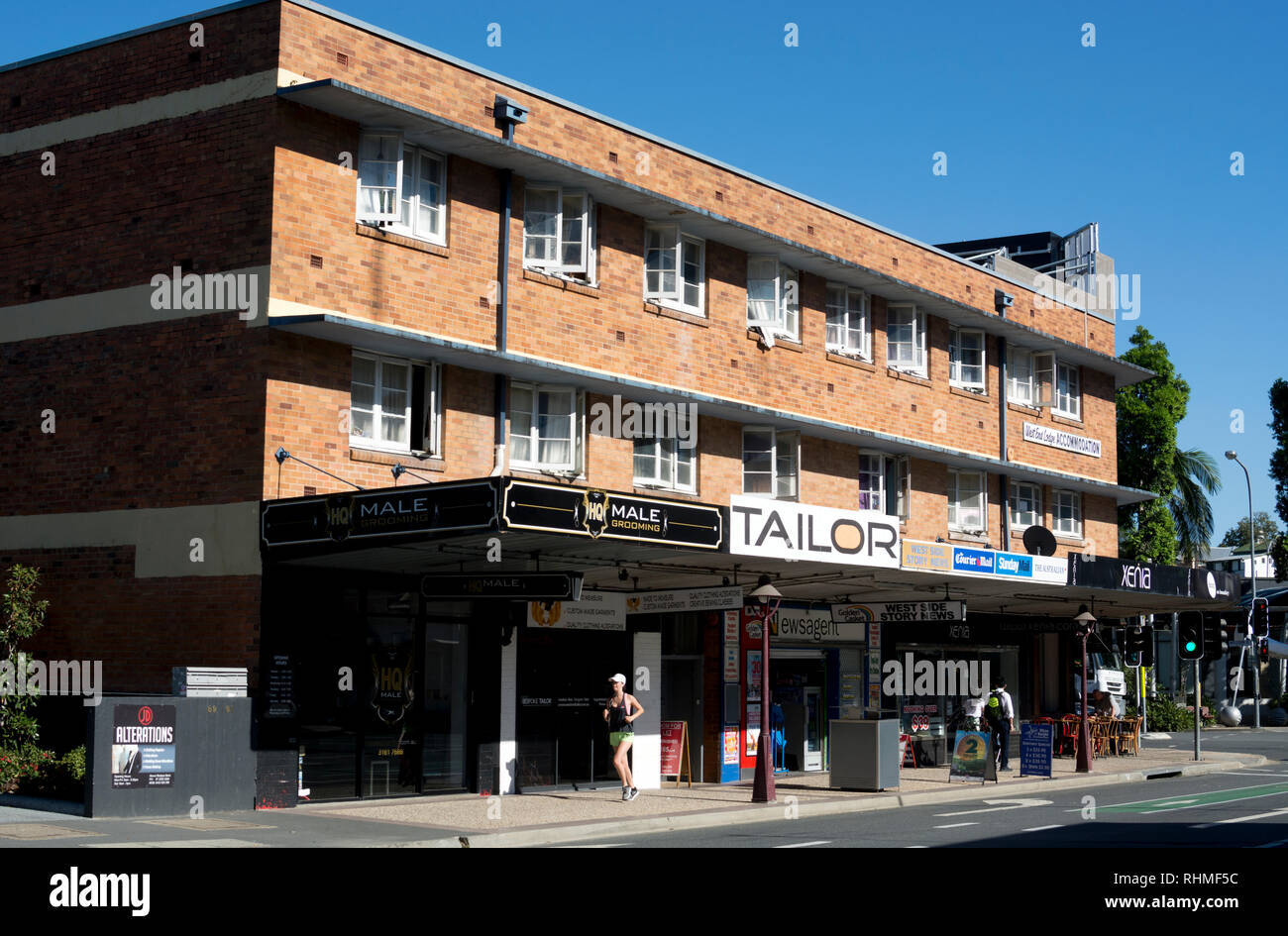 Shops in West End, Brisbane, Queensland, Australia Stock Photo Alamy
