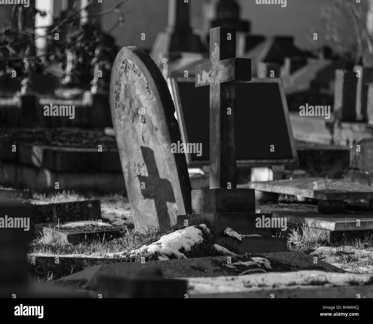 Kensal Green Cemetery, London, England, United Kingdom Stock Photo