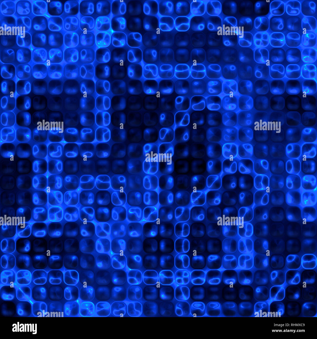 Fantasy abstract cool blue hi-res stock photography and images - Alamy