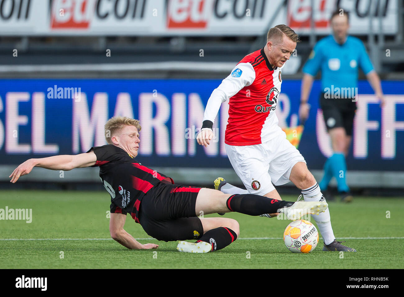 3 february 2019 Rotterdam, Netherlands Soccer Eredivisie Excelsior v Feyenoord  , Eredivisie seizoen 2018-2019 , Stock Photo