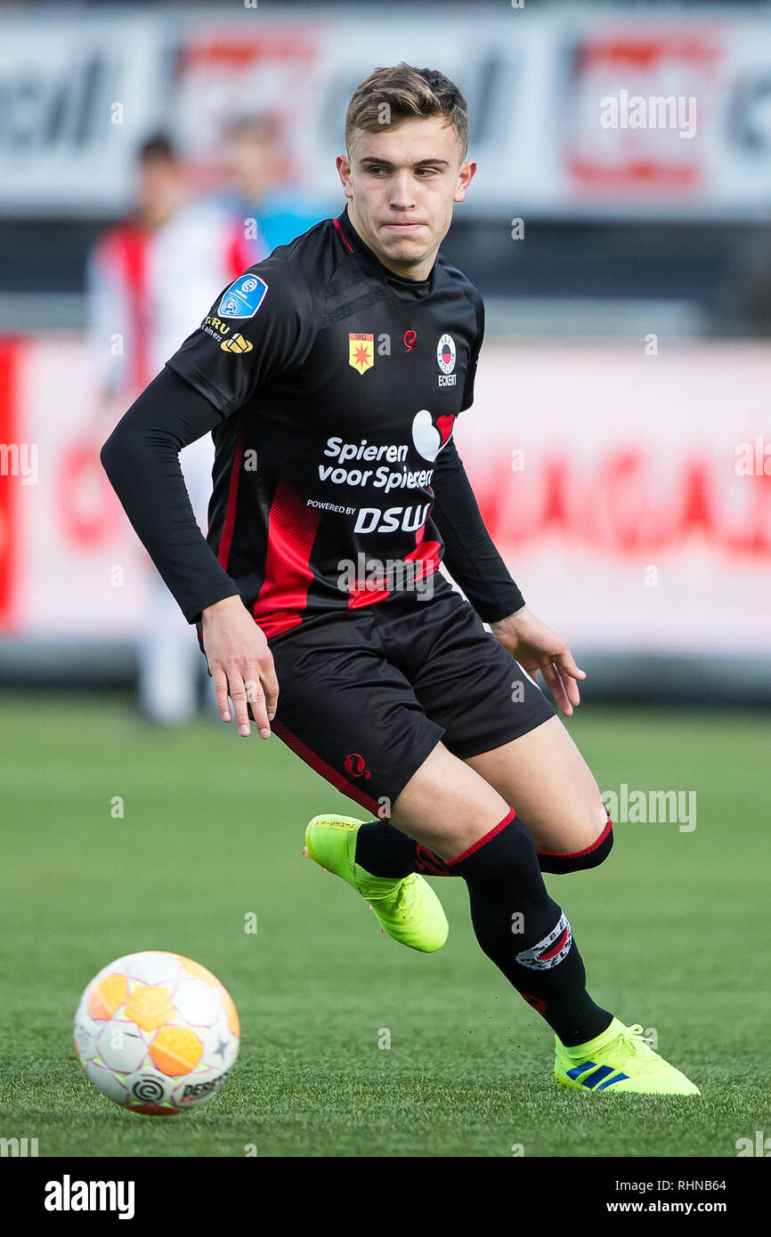 3 february 2019 Rotterdam, Netherlands Soccer Eredivisie Excelsior v Feyenoord  , Eredivisie seizoen 2018-2019 , Dennis Eckert of Excelsior Stock Photo