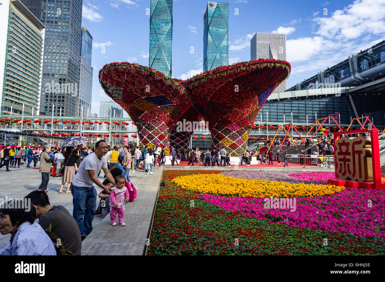 chinese new year flower fair
