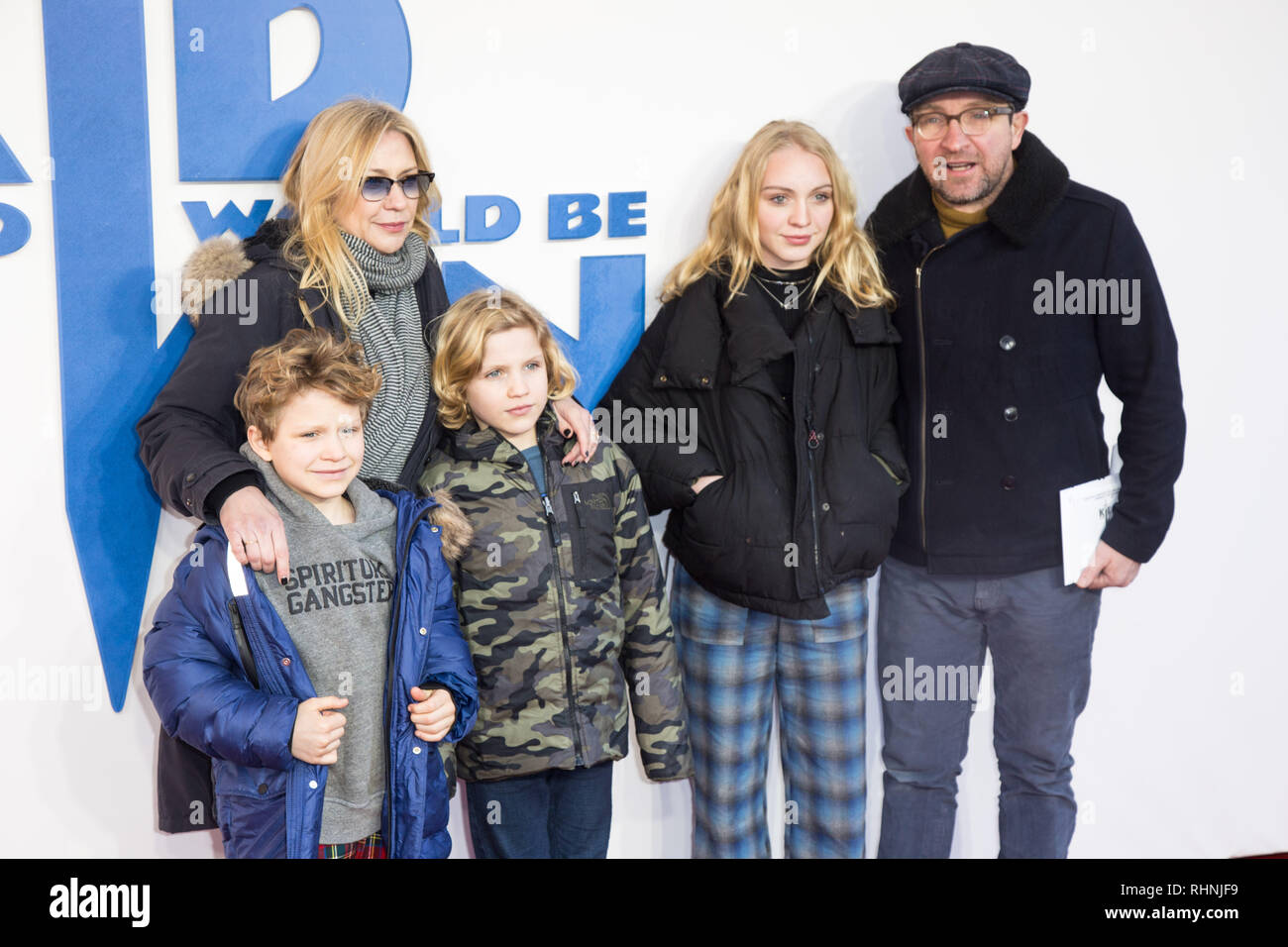 London, UK. 3rd February, 2019. Eddie Marsen at The Kid Who Would Be King - Family Gala Screening at Odeon Luxe Leicester Square on 3rd February 2019 Credit: Tom Rose/Alamy Live News Stock Photo
