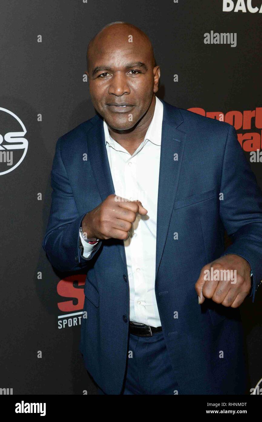 ATLANTA, GA FEBRUARY 02 Evander Holyfield at the Sports Illustrated