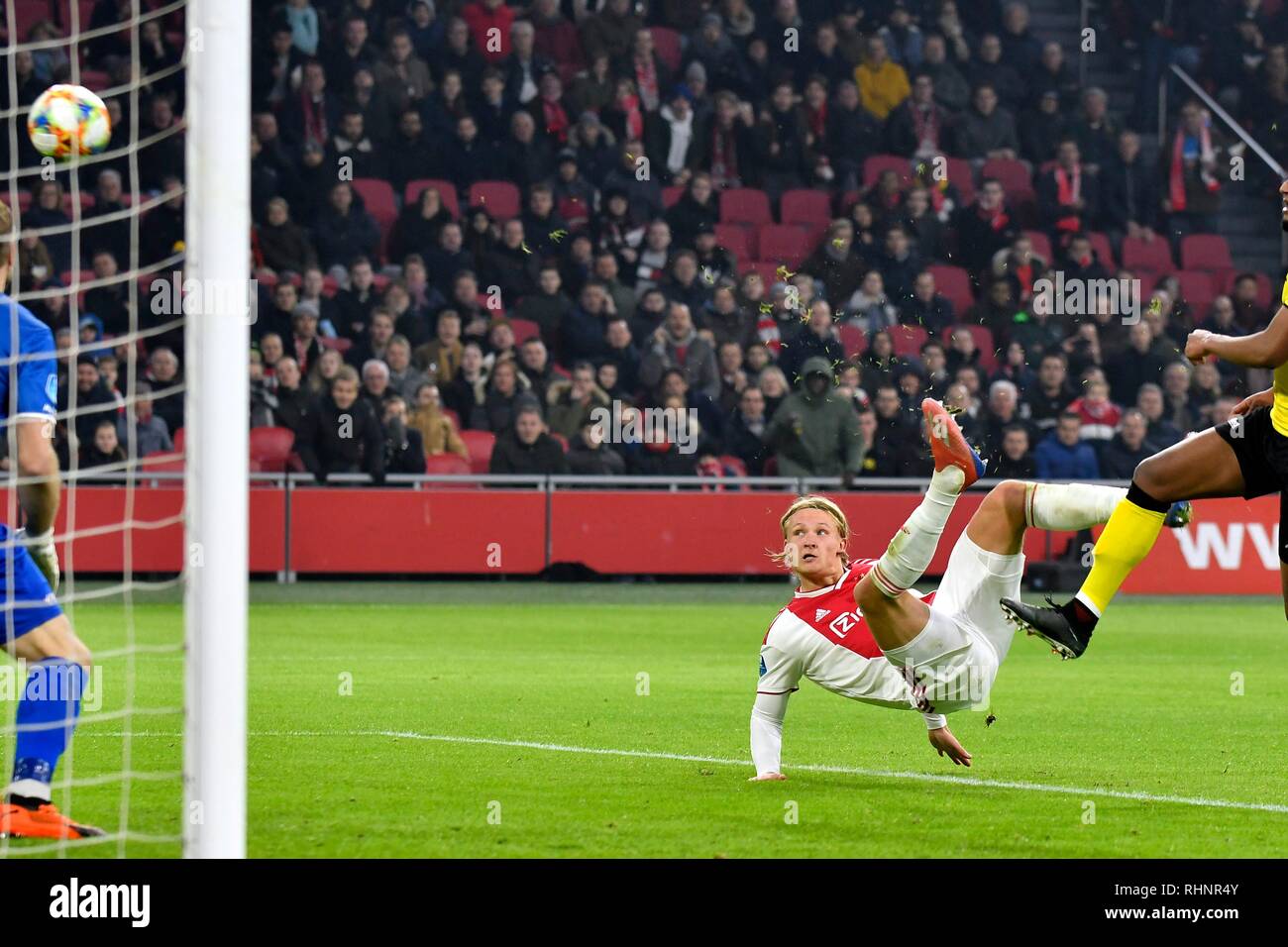 Soccer Dutch League Eredivisie 2018 19 AJAX VVV VENLO On February 2 