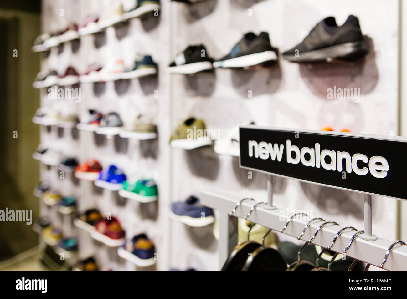 New balance sports store hi-res stock photography and images - Alamy