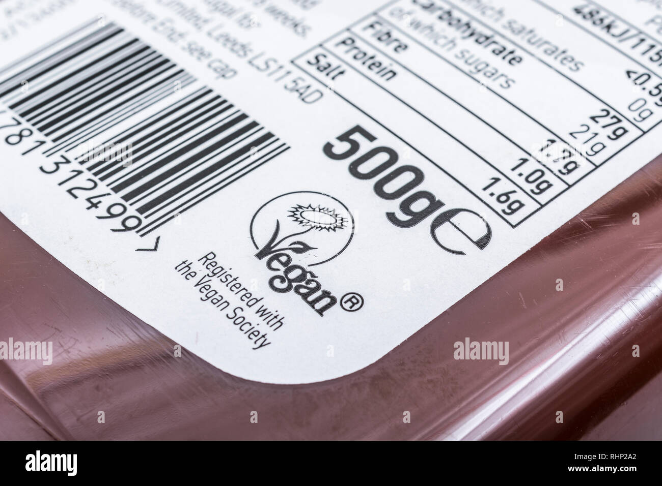 ASDA tomato sauce suitable for Vegans. For food packaging, food