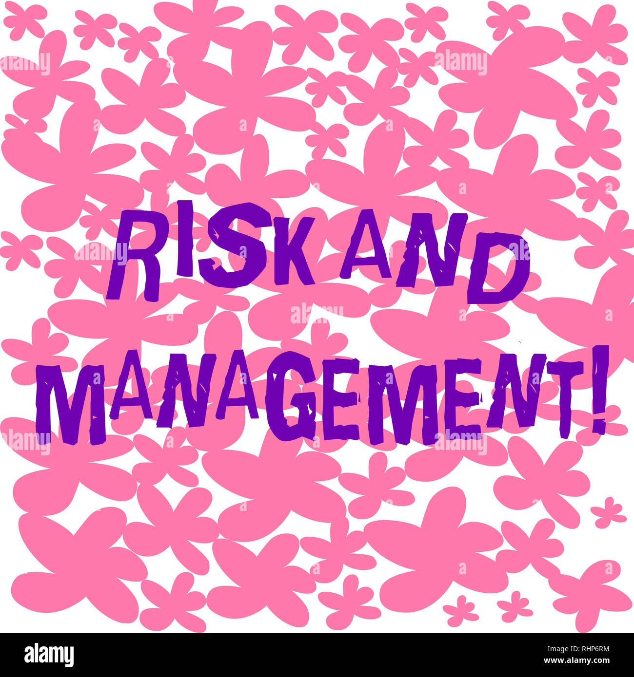 Text sign showing Risk And Management. Conceptual photo forecasting ...