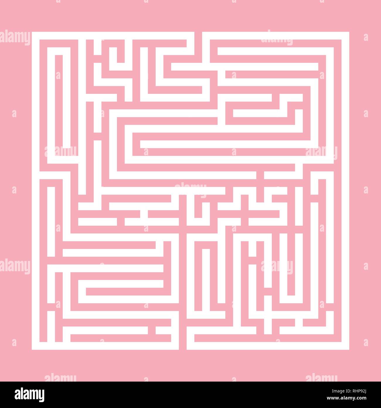 Square Labyrinth Maze For Kids Children Riddle Game Puzzle With