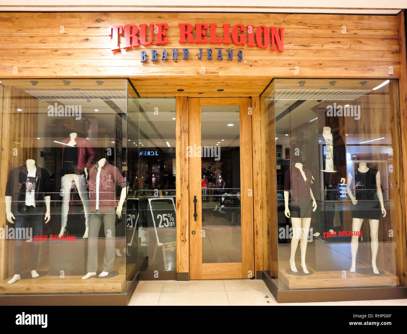 True Religion Brand Jeans store 