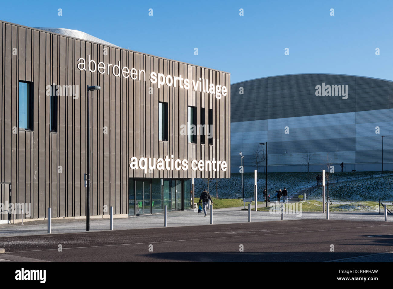 Aberdeen Sports Village and aquatics centre, Aberdeen, Scotland, UK