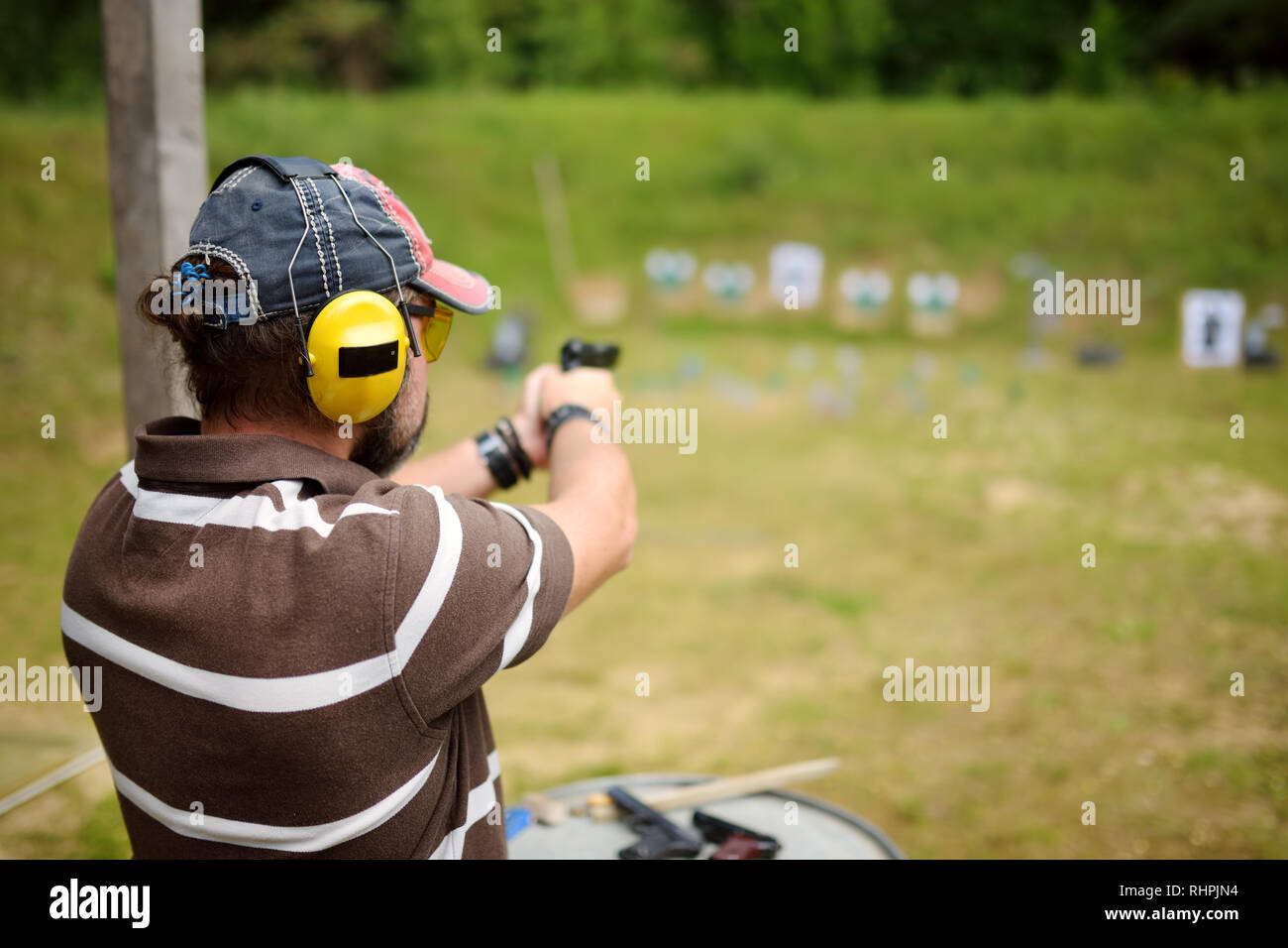 Target shooting contest target shooting contest hires stock