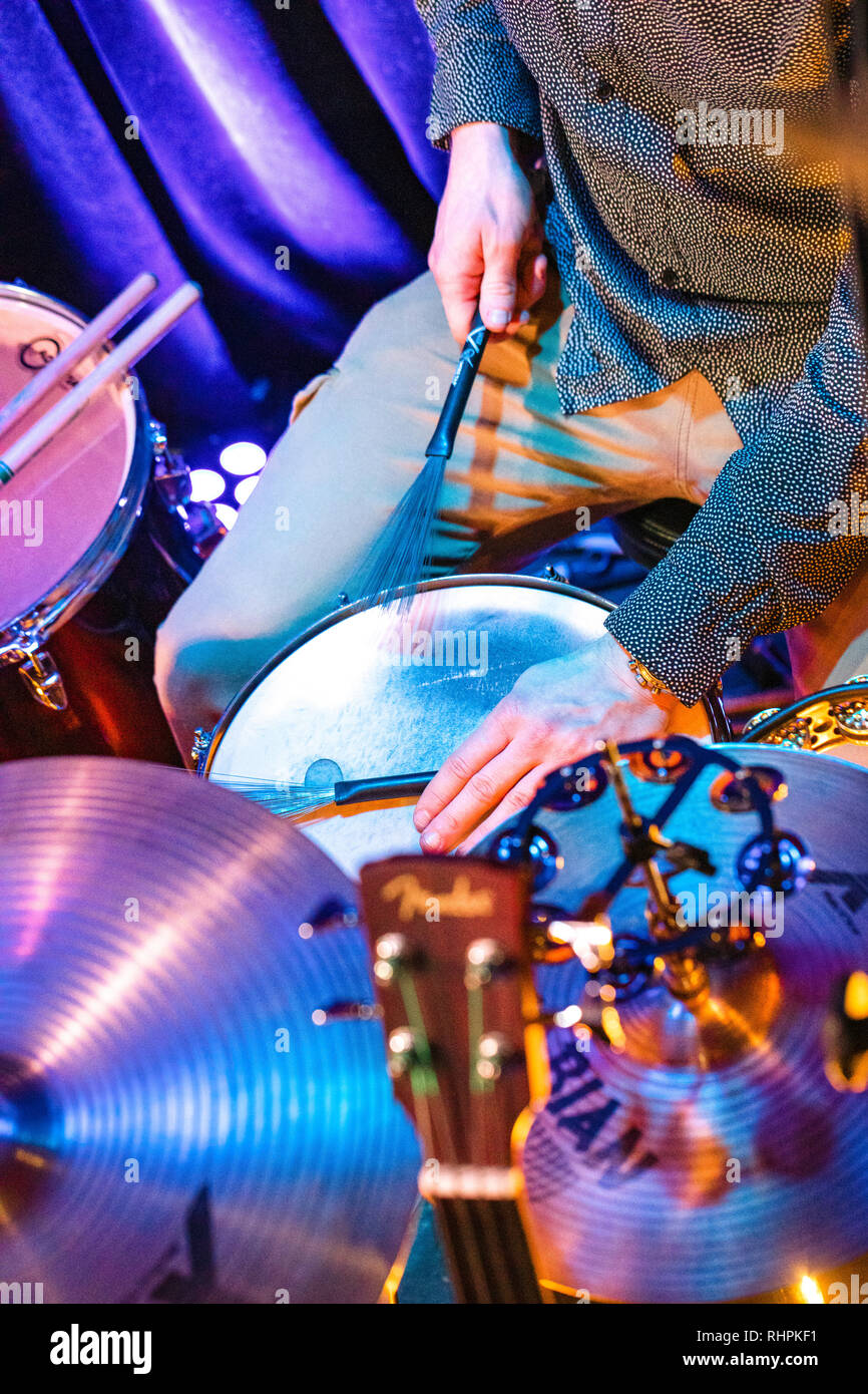Electronic percussionist hires stock photography and images Alamy