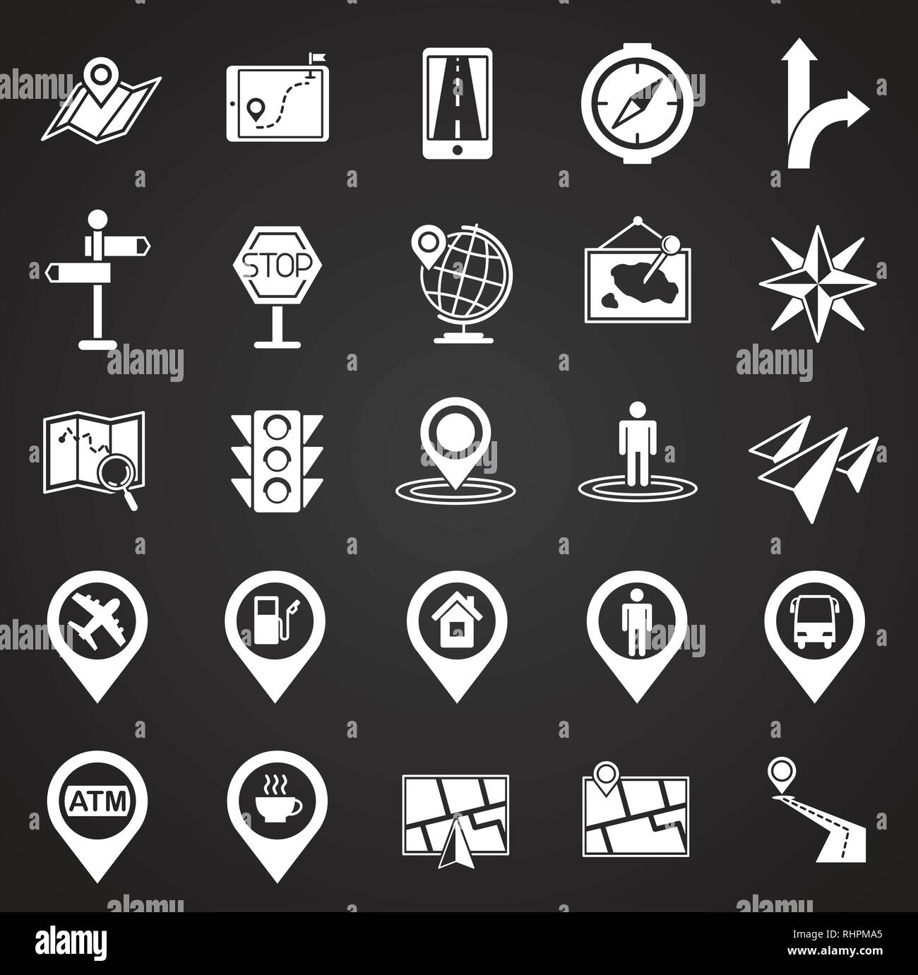 navigation button icons