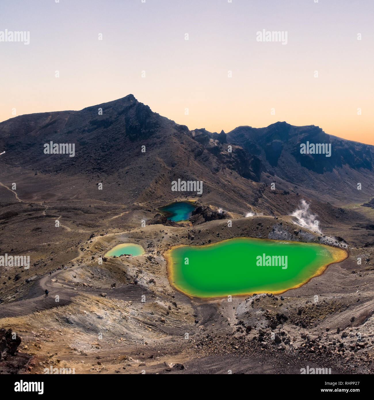 Tongariro National Park Lake High Resolution Stock Photography and Images -  Alamy