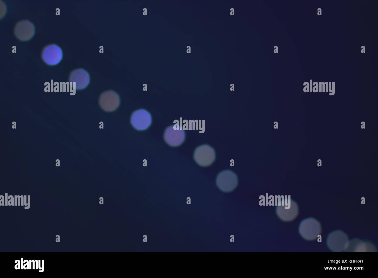 Blue bokeh lights hi-res stock photography and images - Alamy