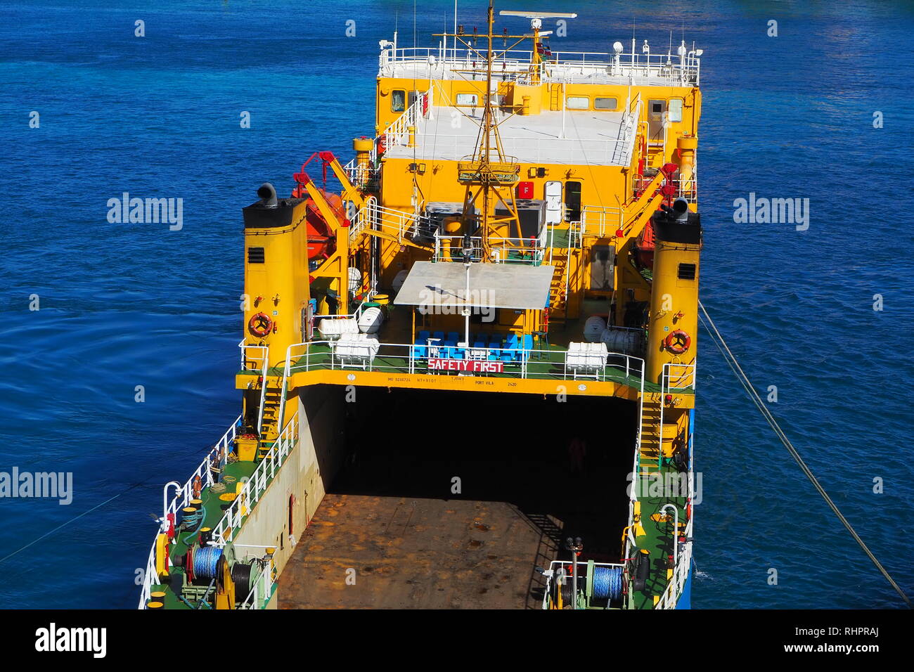 Safety first at sea hi-res stock photography and images - Alamy
