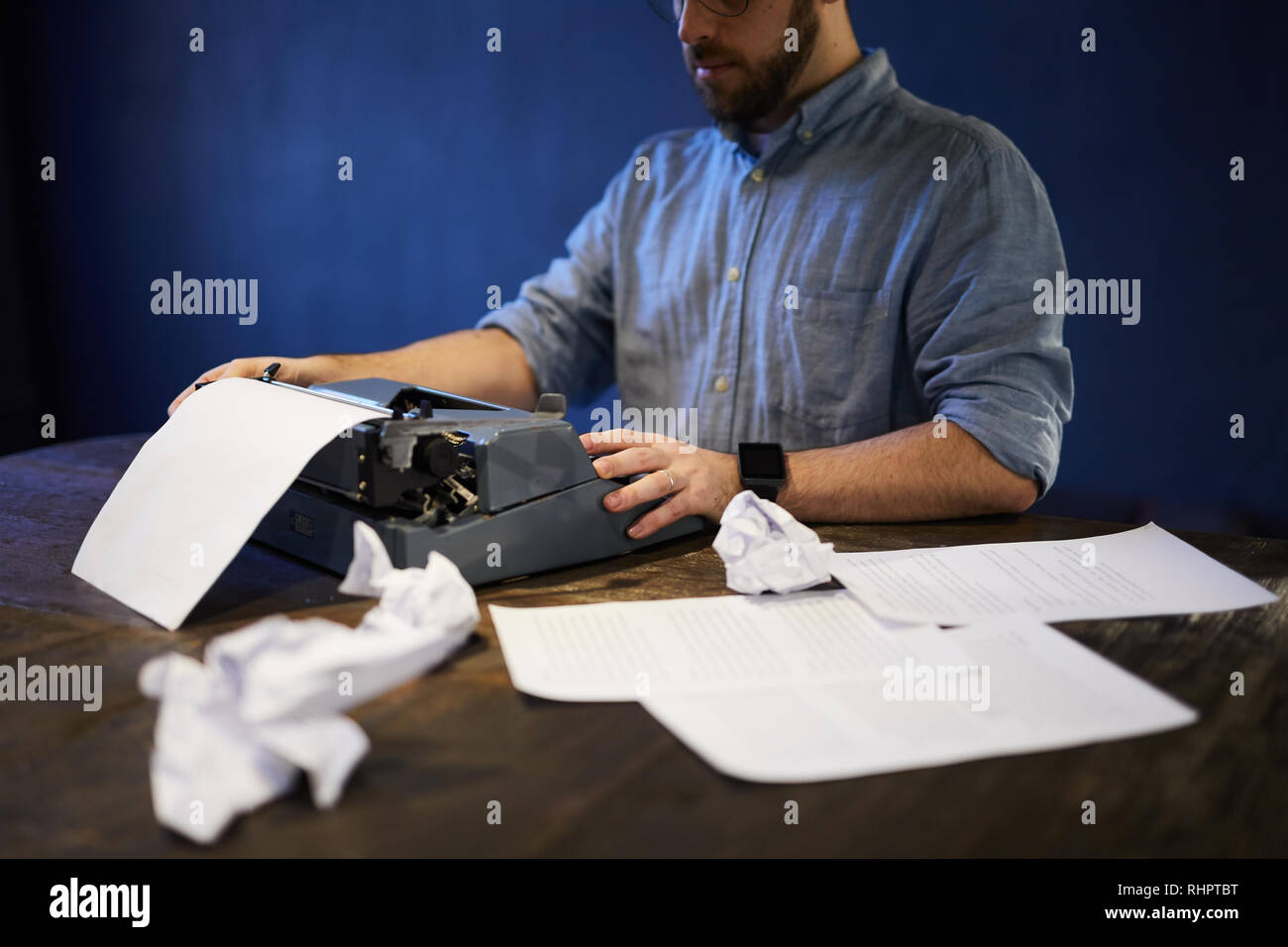 Writing Concept Stock Photo