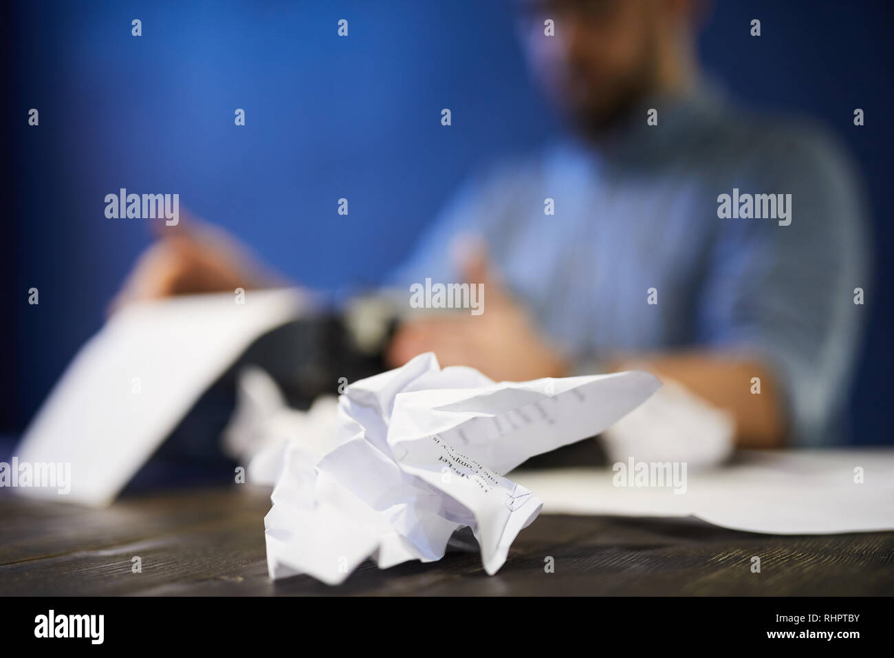 Creative Block Stock Photo